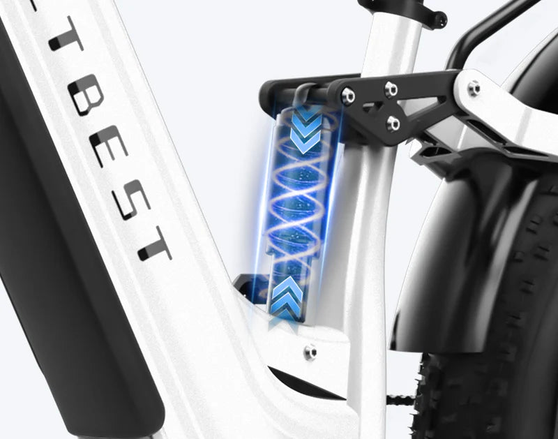 Blazer ST Ultra Full Suspension Hydraulic Brakes Electric Mountain Bike