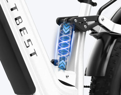 Blazer ST Ultra Full Suspension Hydraulic Brakes Electric Mountain Bike